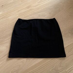 Edikted Black Mini Skirt
